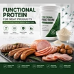 Premium functional protein manufacturer offering whey protein, pea protein, soy protein and collagen
